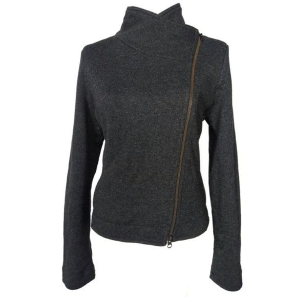 Eileen Fisher Jackets & Blazers - Eileen Fisher Wool Blend Moto Jacket size S